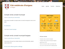 Tablet Screenshot of issigeac.info